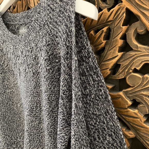 NY & COMPANY Knit Sweater w/ Slit Sleeves - Picture 3 of 7